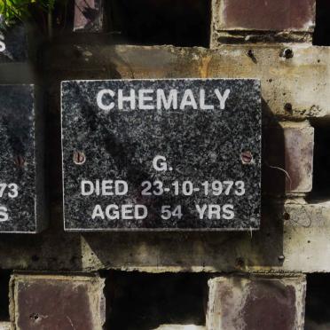CHEMALY G. -1973