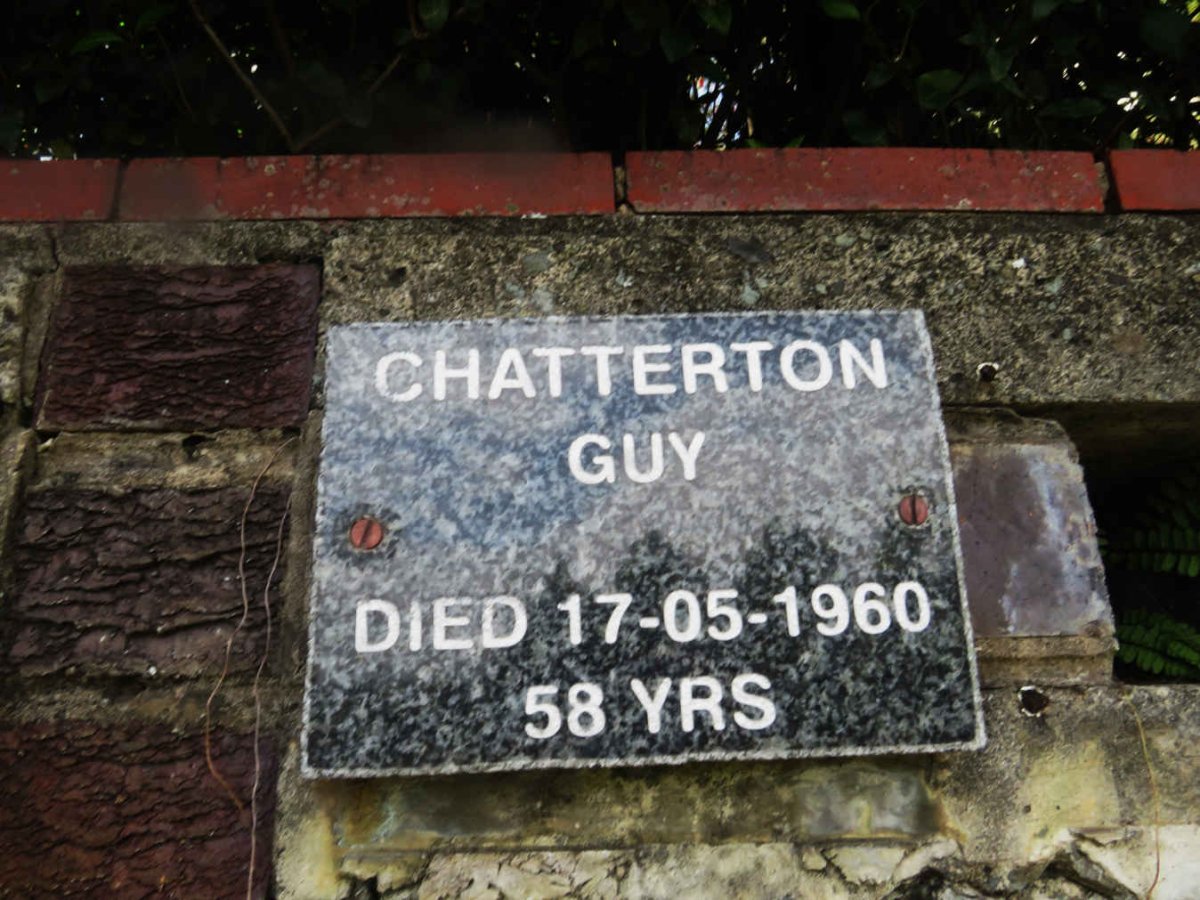 CHATTERTON Guy -1960