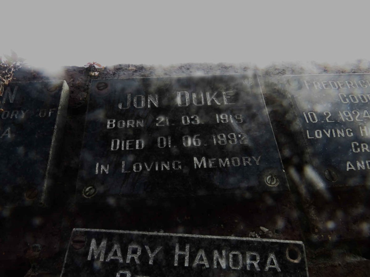 DUKE Jon 1919-1992