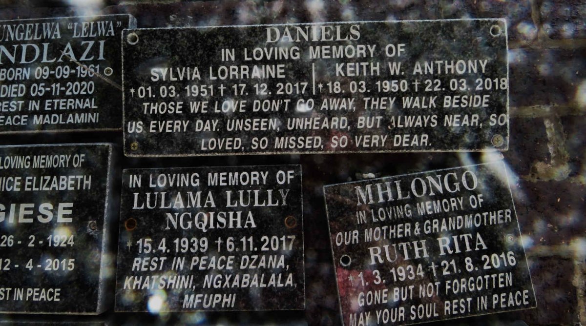 DANIELS Keith W. Anthony 1950-2018 &amp; Sylvia Lorraine 1951-2017 :: NGQISHA Lulama Lully 1939-2017