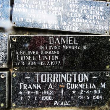 DANIEL Lionel Linton 1904-1977