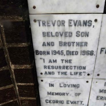 EVANS Trevor 1945-1966