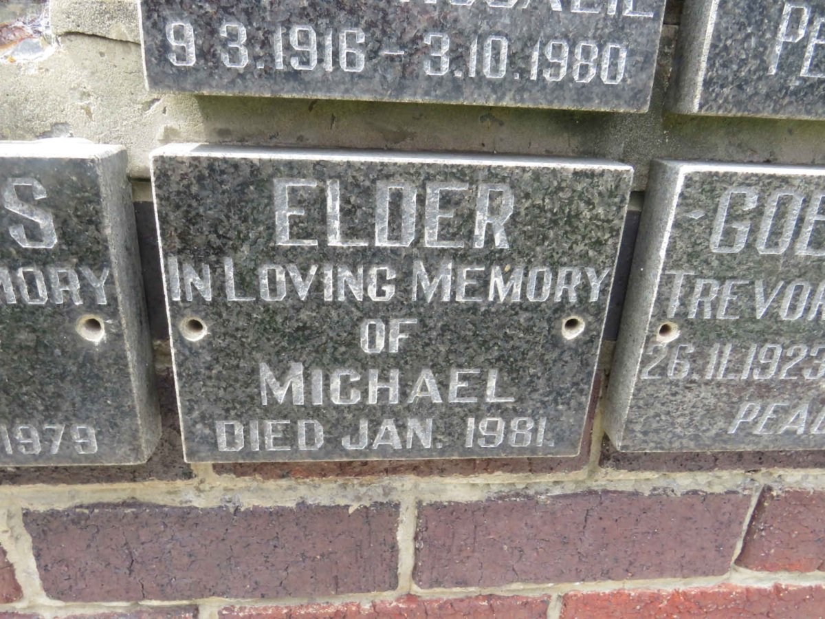 ELDER Michael -1981