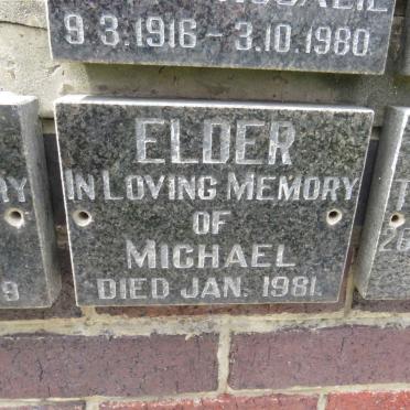 ELDER Michael -1981