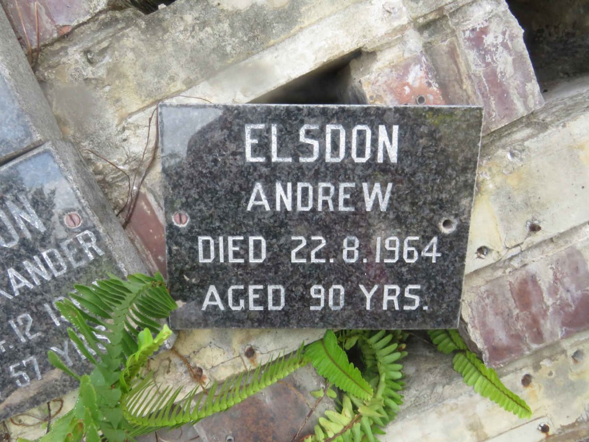 ELSDON Andrew -1964