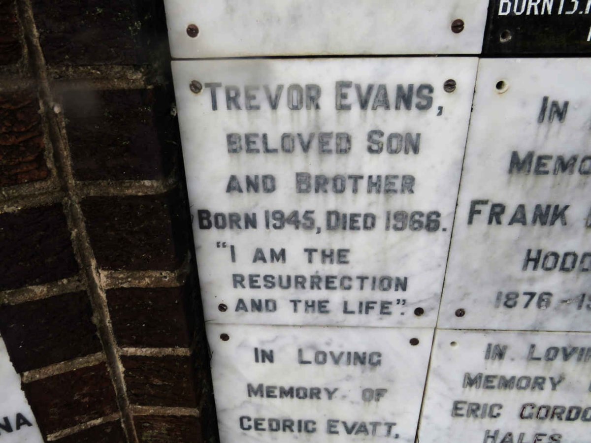EVANS Trevor 1945-1966