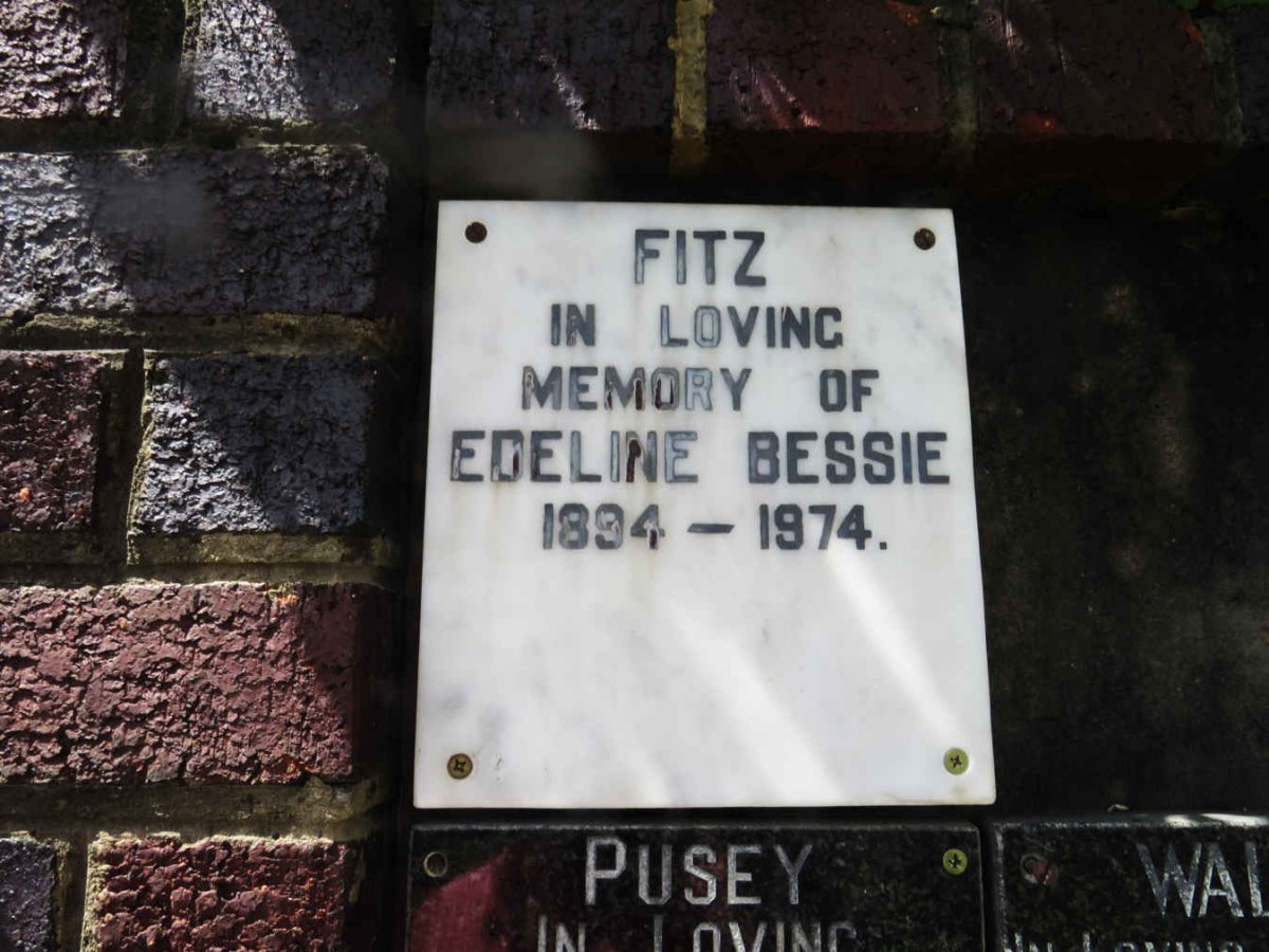 FITZ Edeline Bessie 1894-1974