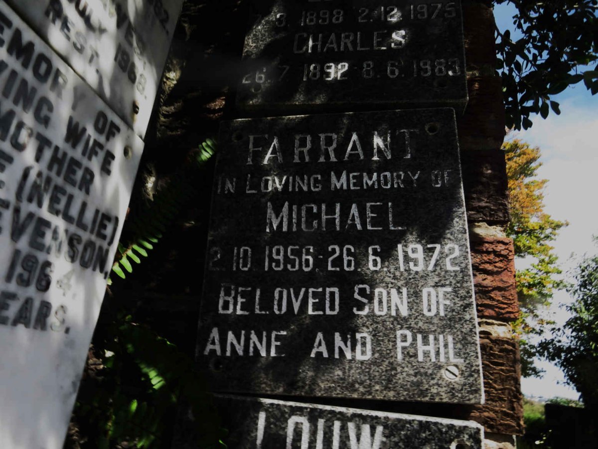 FARRANT Michael 1956-1972