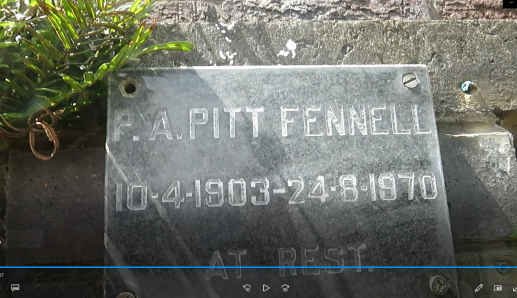 FENNELL P.A. Pitt 1903-1970