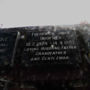 GODFREY Frederick John 1924-1992