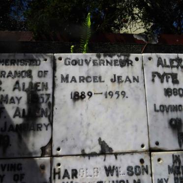 GOUVERNEUR Marcel Jean 1889-1959