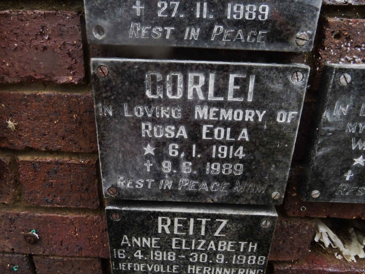 GORLEI Rosa Eola 1914-1989