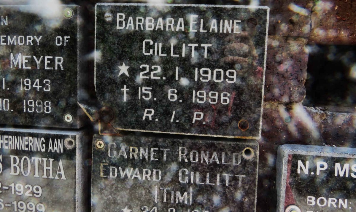GILLITT Barbara Elaine 1909-1996