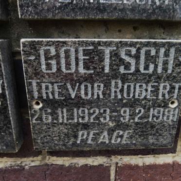 GOETSCH Trevor Robert 1923-1981