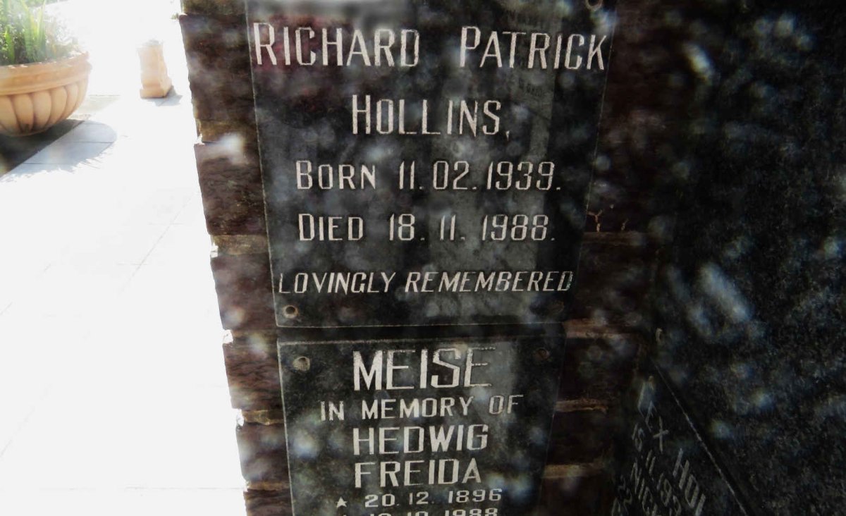 HOLLINS Richard Patrick 1939-1988