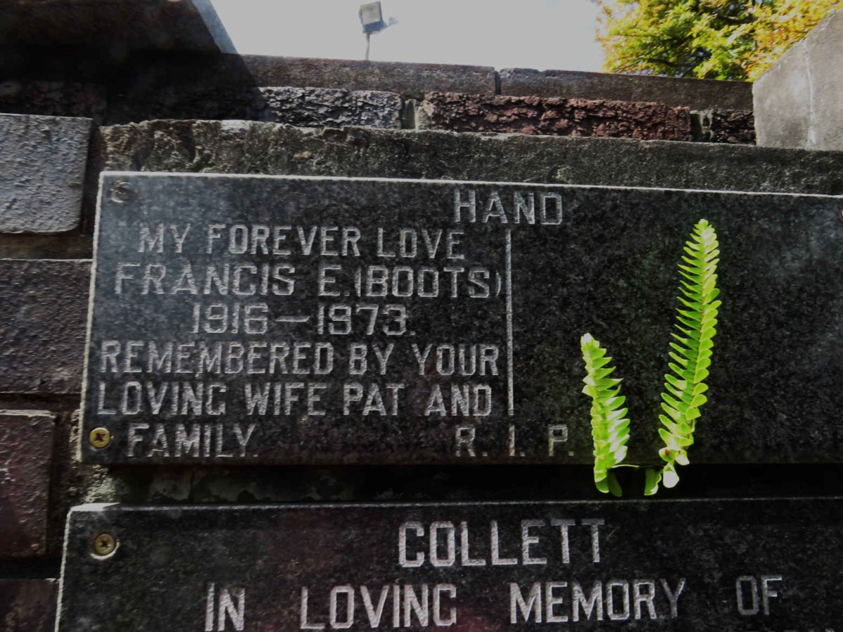 HAND Francis E. 1916-1973