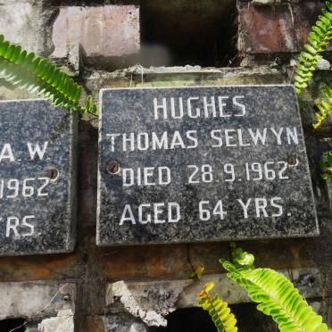 HUGHES Thomas Selwyn -1962