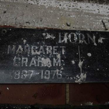 HORN Margaret Graham 1887-1976