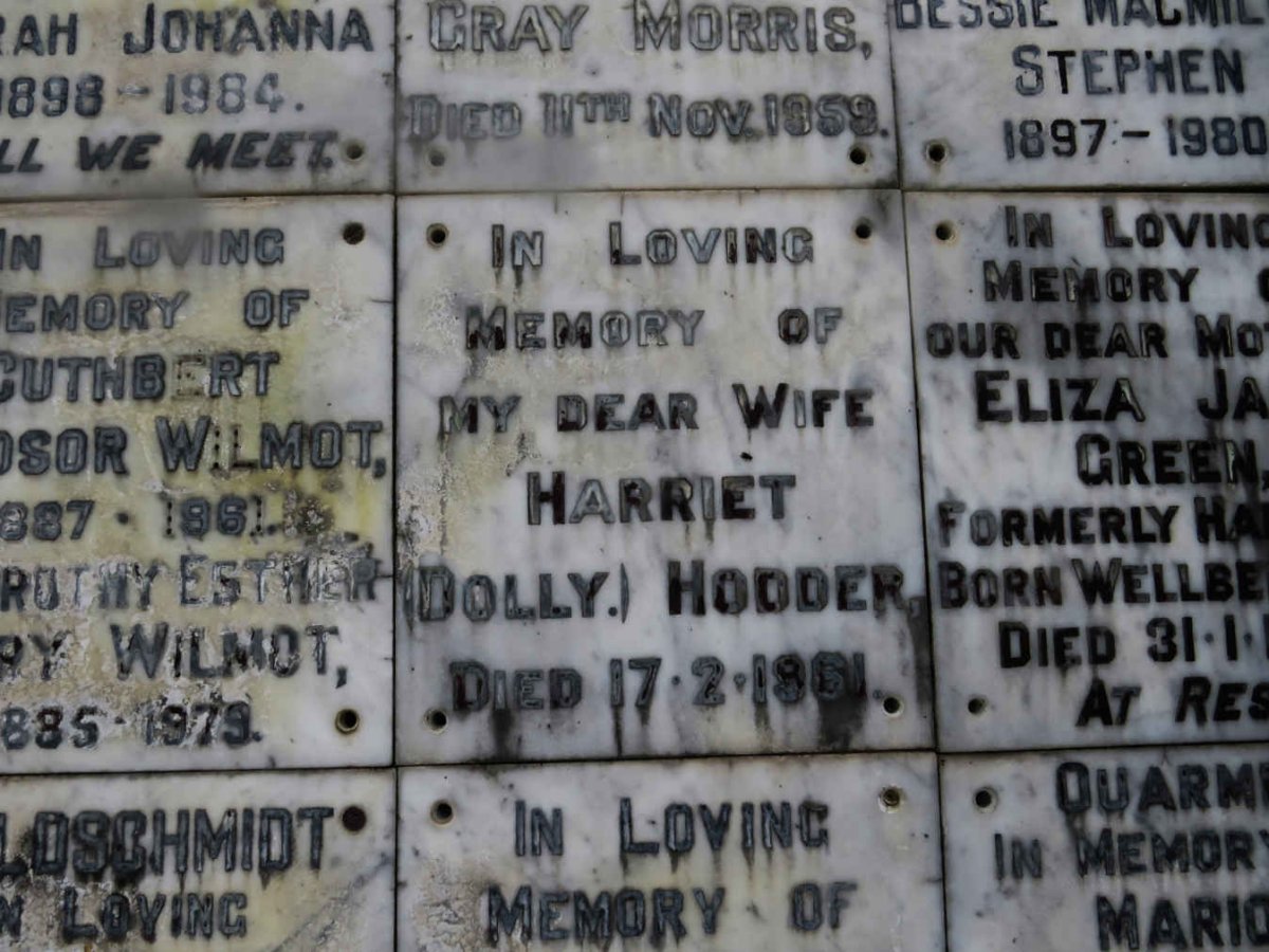 HODDER Harriet -1961