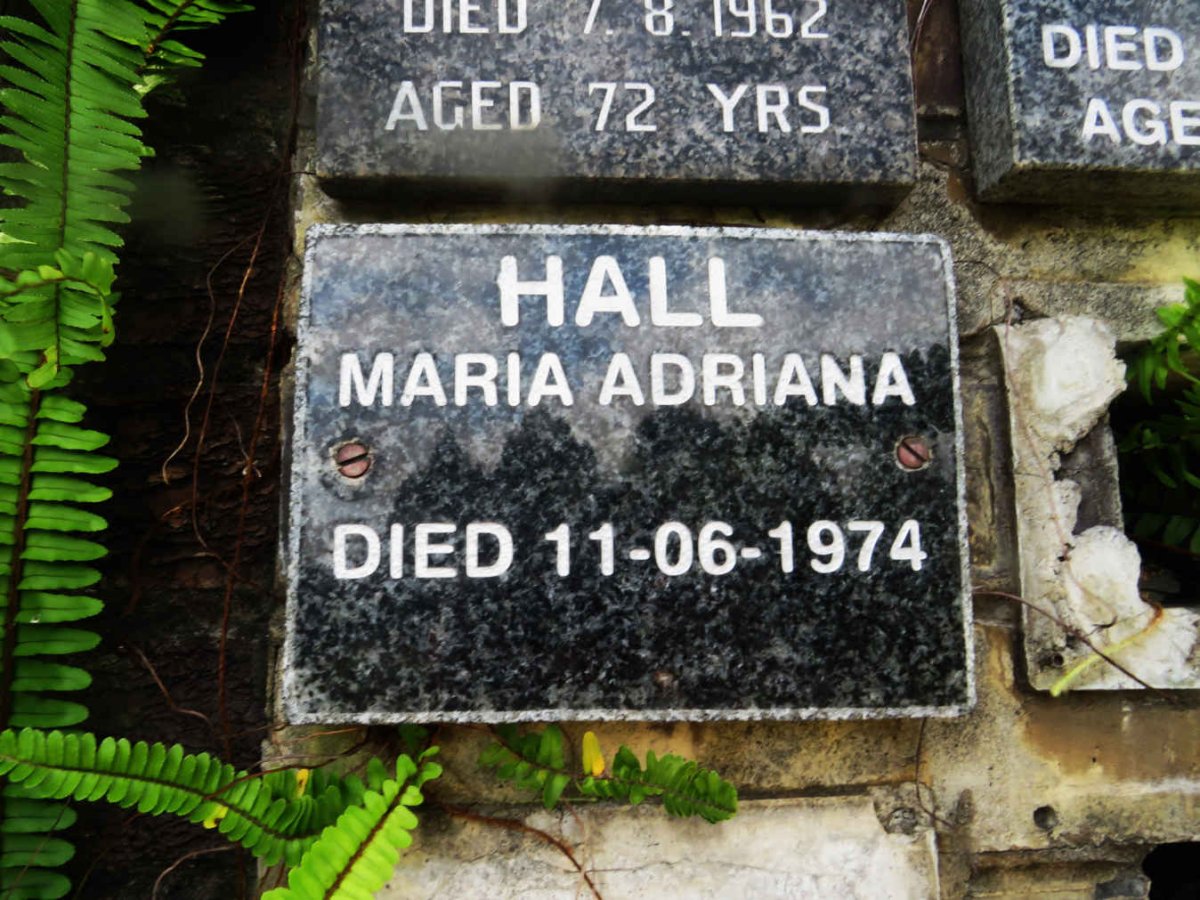 HALL Maria Adriana -1974