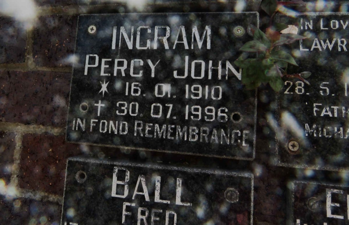 INGRAM Percy John 1910-1996