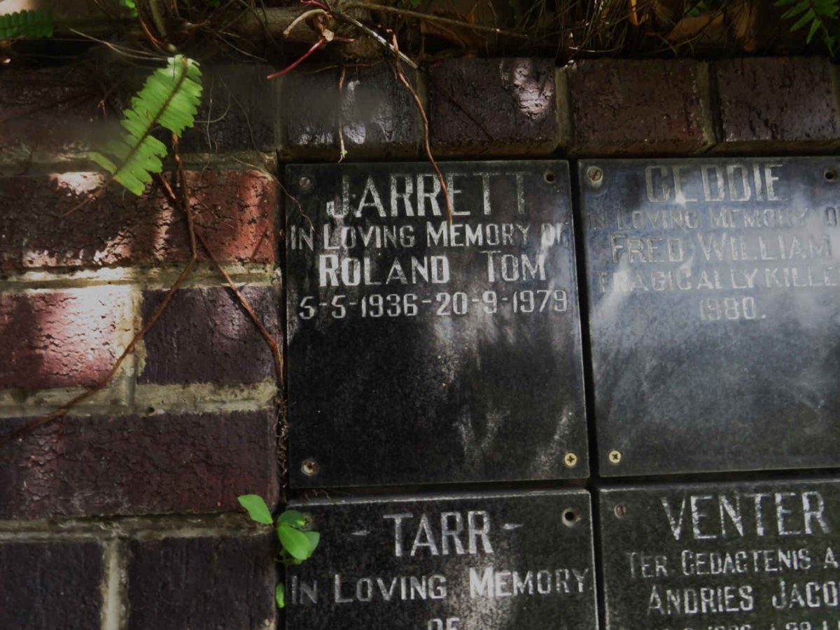 JARRETT Roland Tom 1936-1979