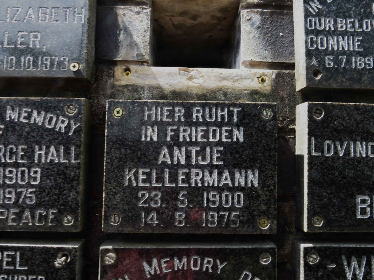 KELLERMANN Antje 1900-1975