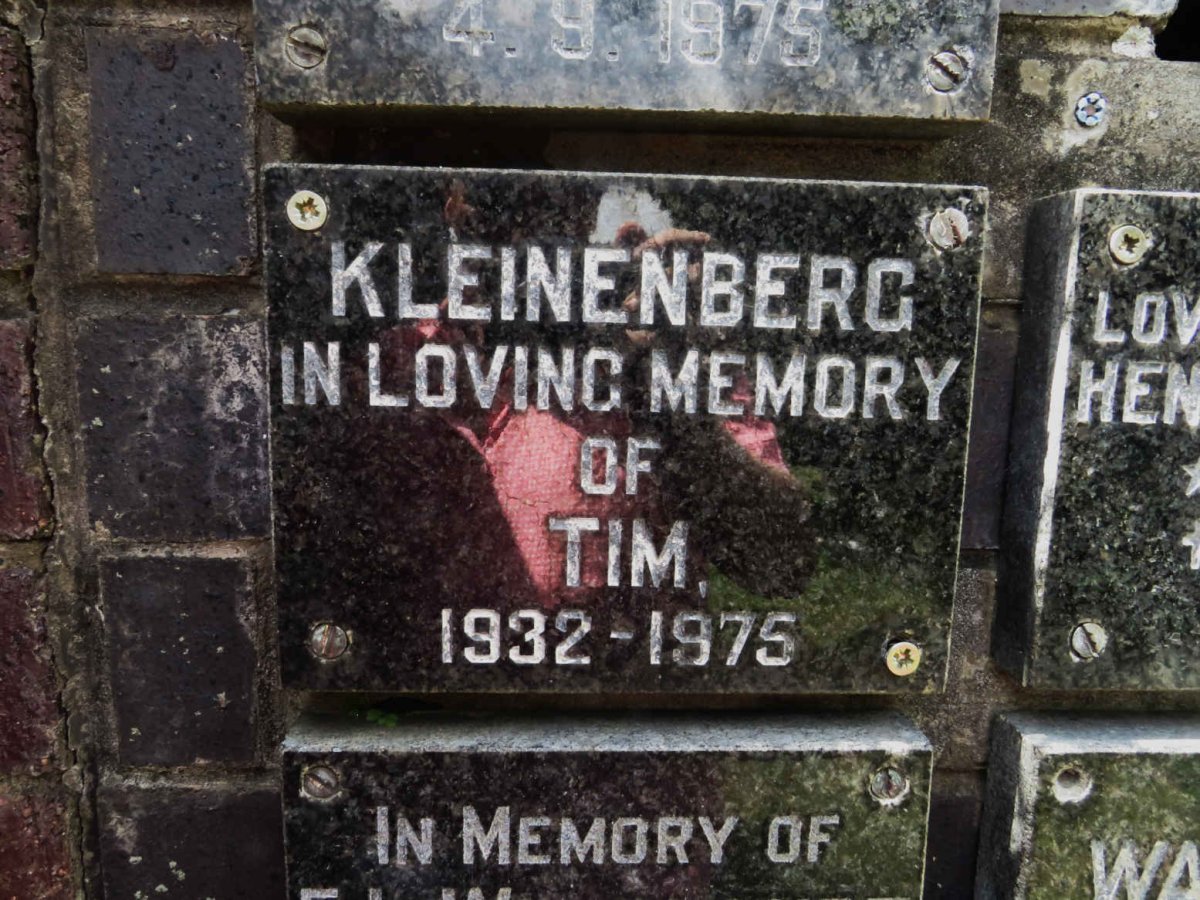 KLEINENBERG Tim 1932-1975