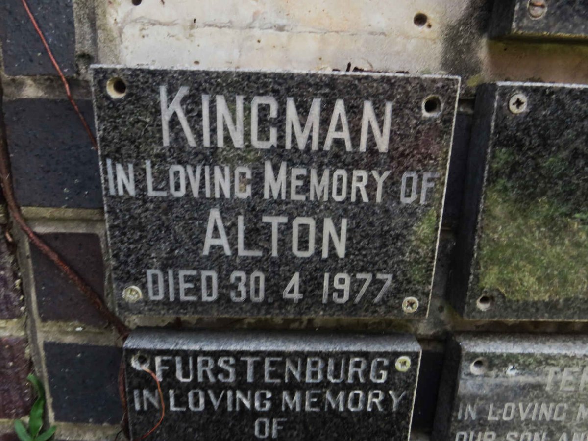 KINGMAN Alton -1977