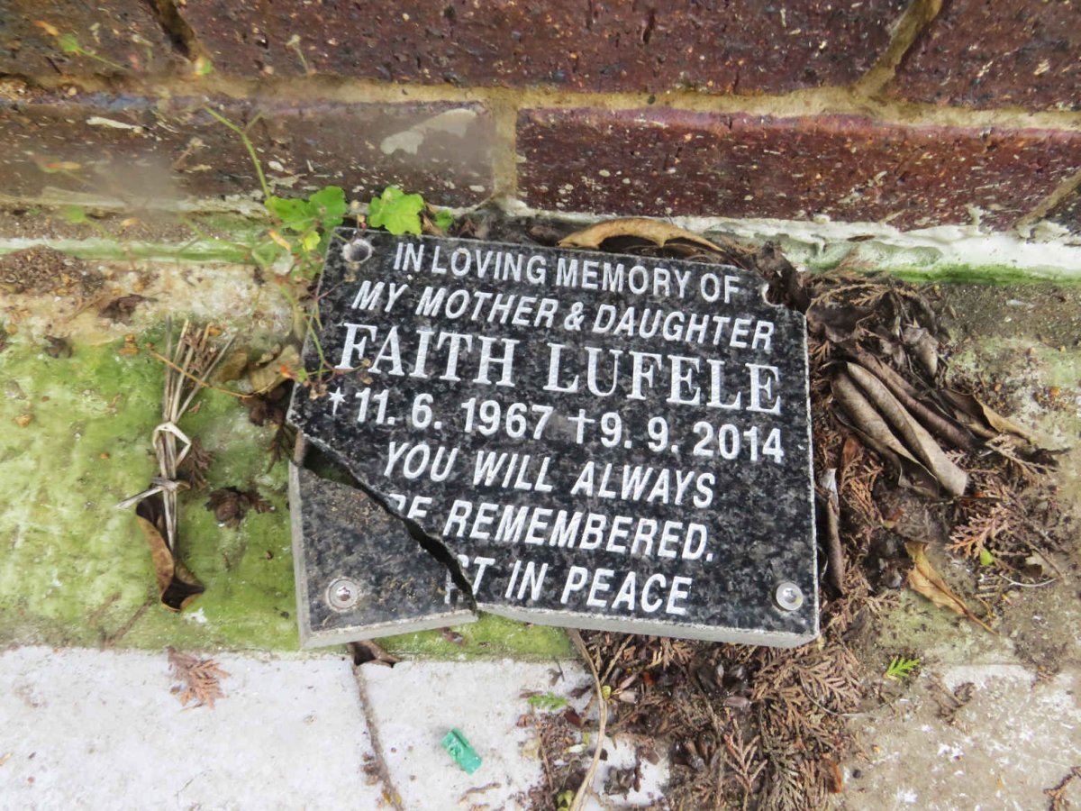 LUFELE Faith 1967-2014
