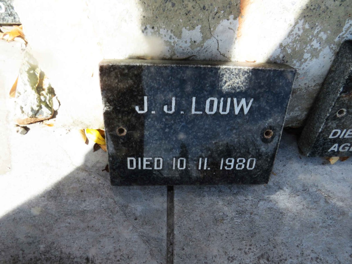 LOUW J.J. -1980