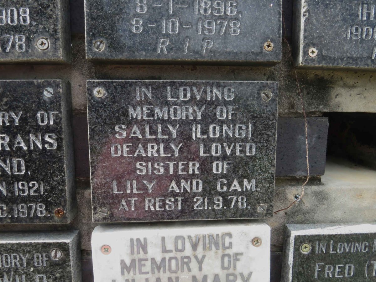 LONG Sally -1978
