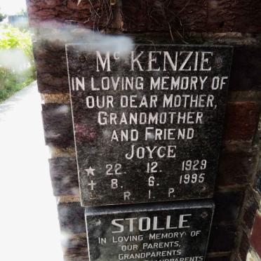 MCKENZIE Joyce 1929-1995