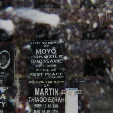 MOYO Tokozile Mamzingwane 1964-2021
