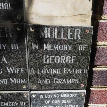MULLER George