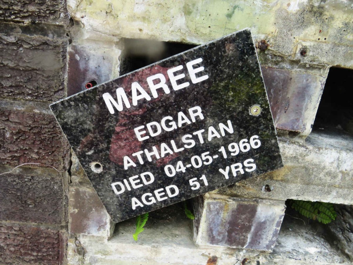 MAREE Edgar Athalstan -1966