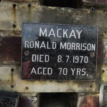 MACKAY Ronald Morrison -1970