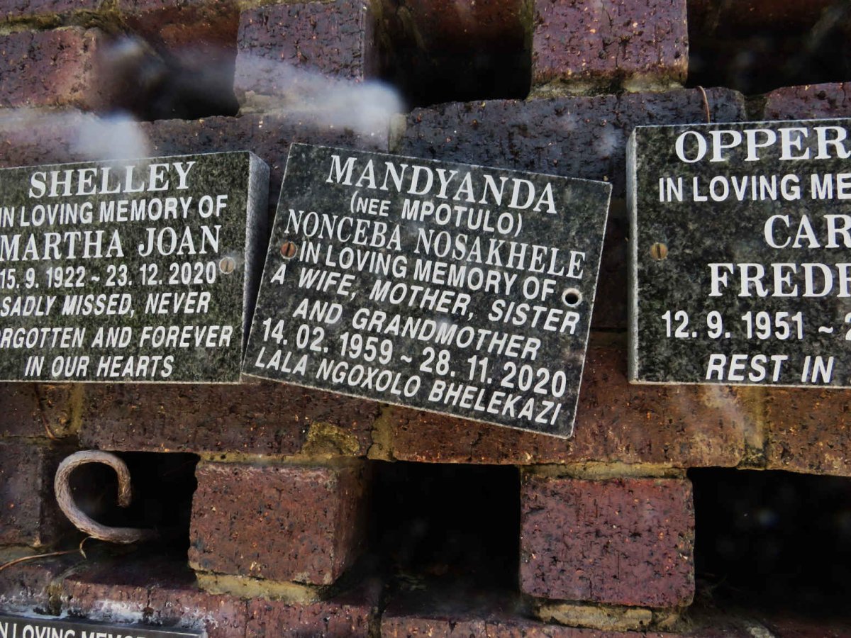 MANDYANDA Nonceba Nosakhele nee MPOTULO 1959-2020