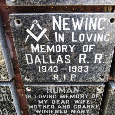 NEWING Dallas R.R. 1943-1983