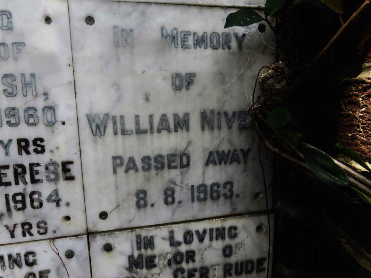 NIVEN William -1963