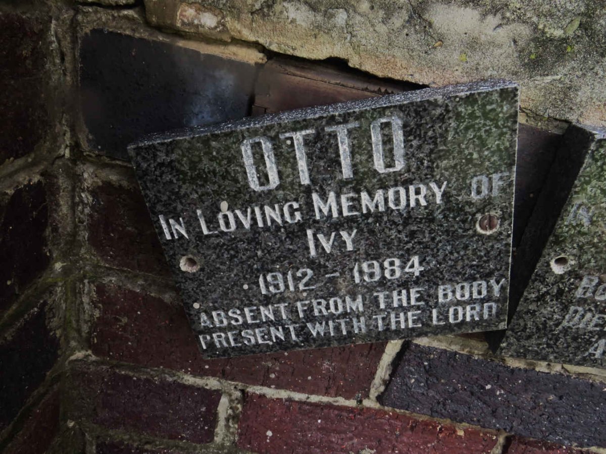 OTTO Ivy 1912-1984