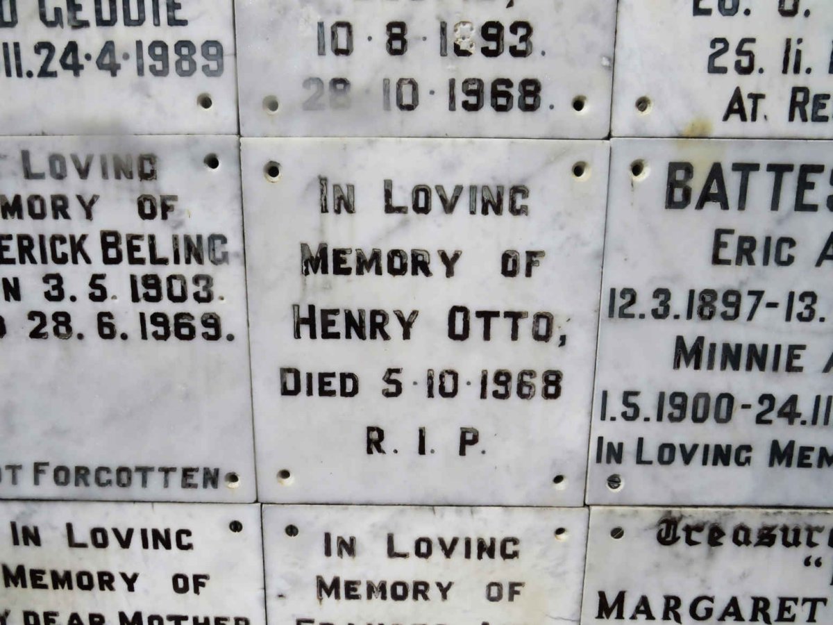 OTTO Henry -1968