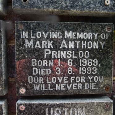PRINSLOO Mark Anthony 1969-1993