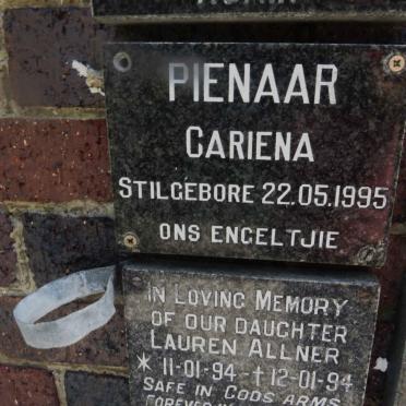 PIENAAR Cariena 1995-1995