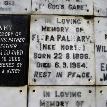 PALMARY Flora nee NORTH 1866-1964