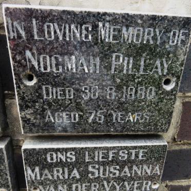 PILLAY Nogmah -1980