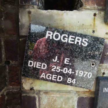 ROGERS J.E. -1970