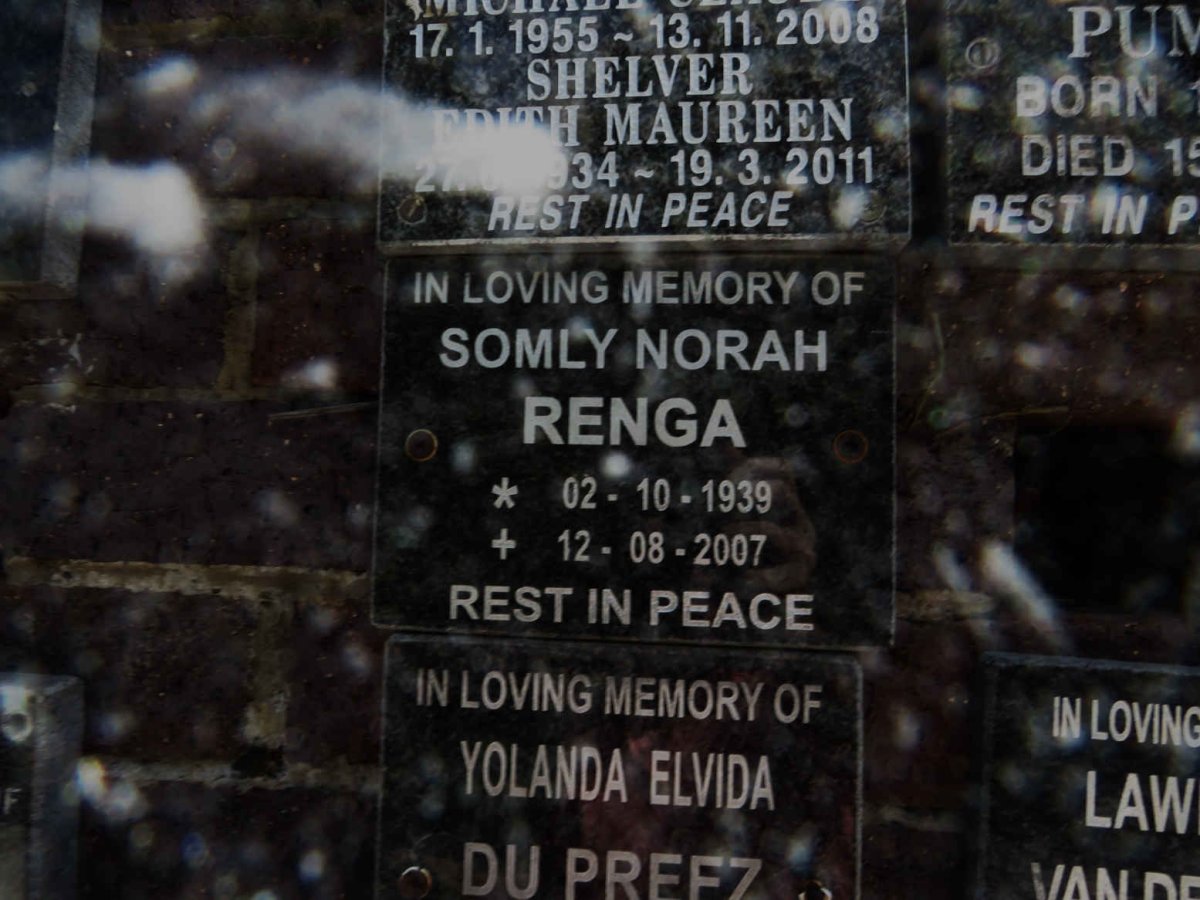 RENGA Somly Norah 1939-2007
