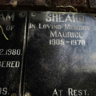 SHEARD Maurice 1905-1978