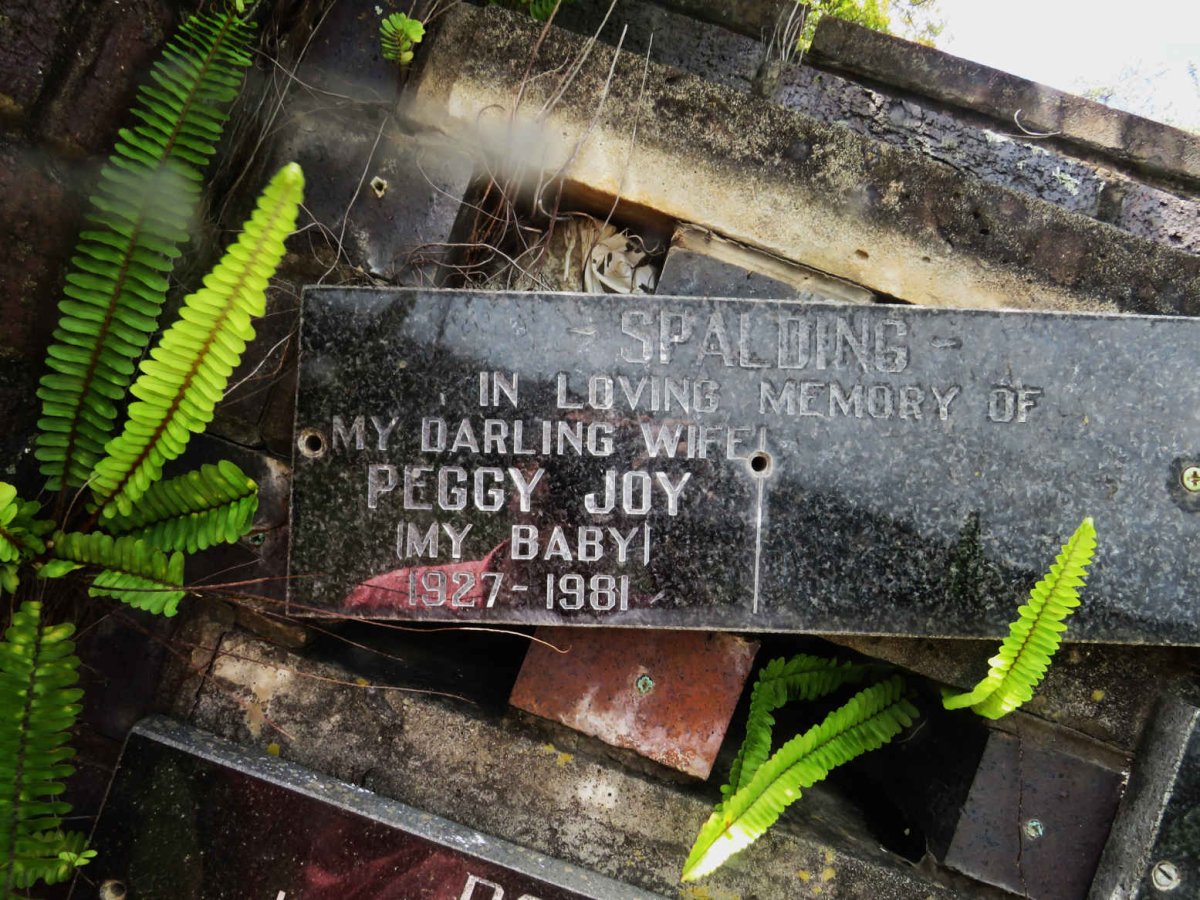 SPALDING Peggy Joy 1927-1981